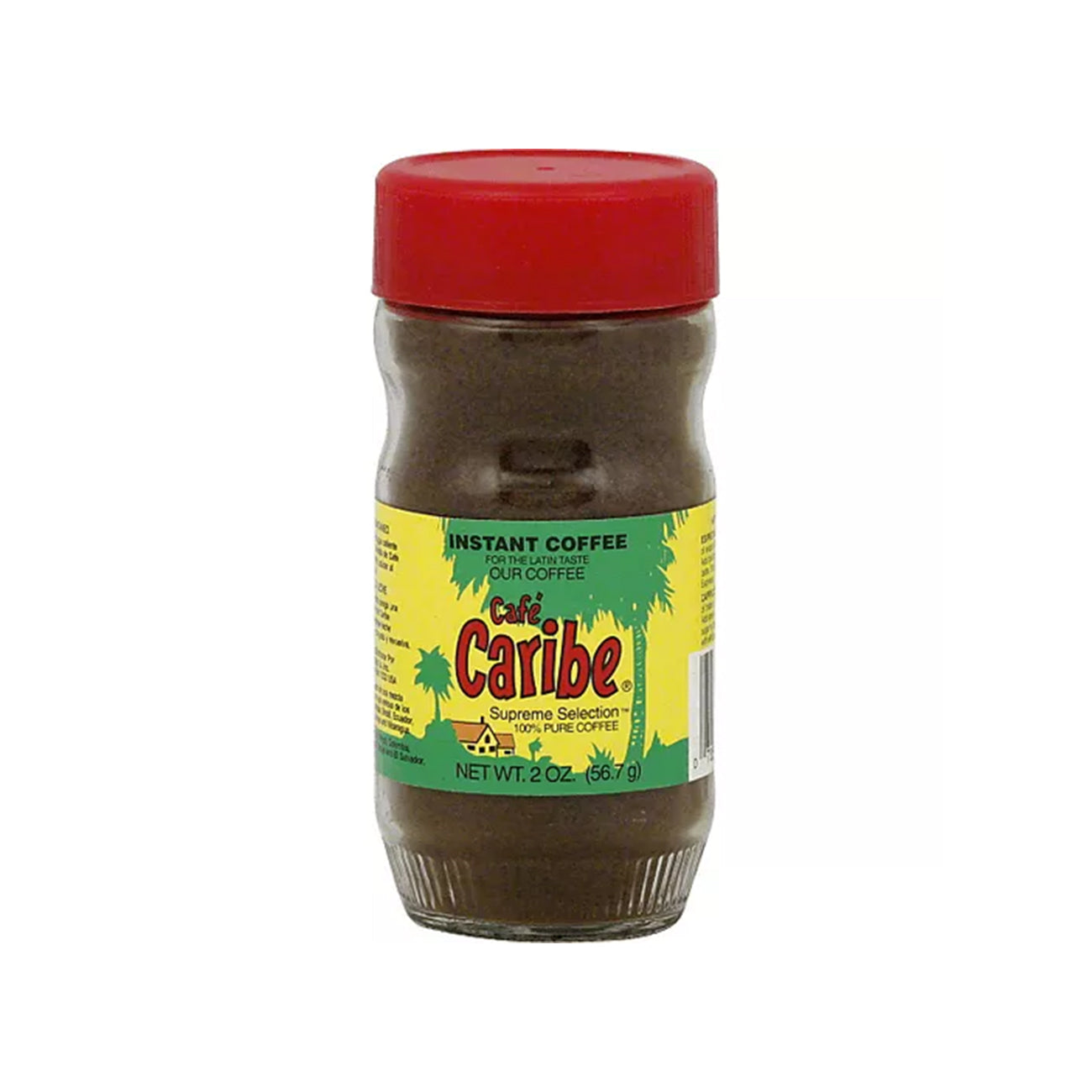 Cafe Caribe Instant Jar 2oz