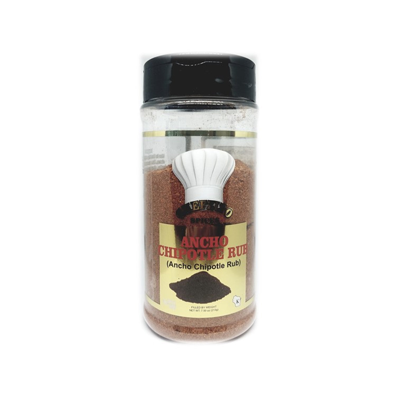 Chefzito Big ancho Chipotle Rub 7.5oz