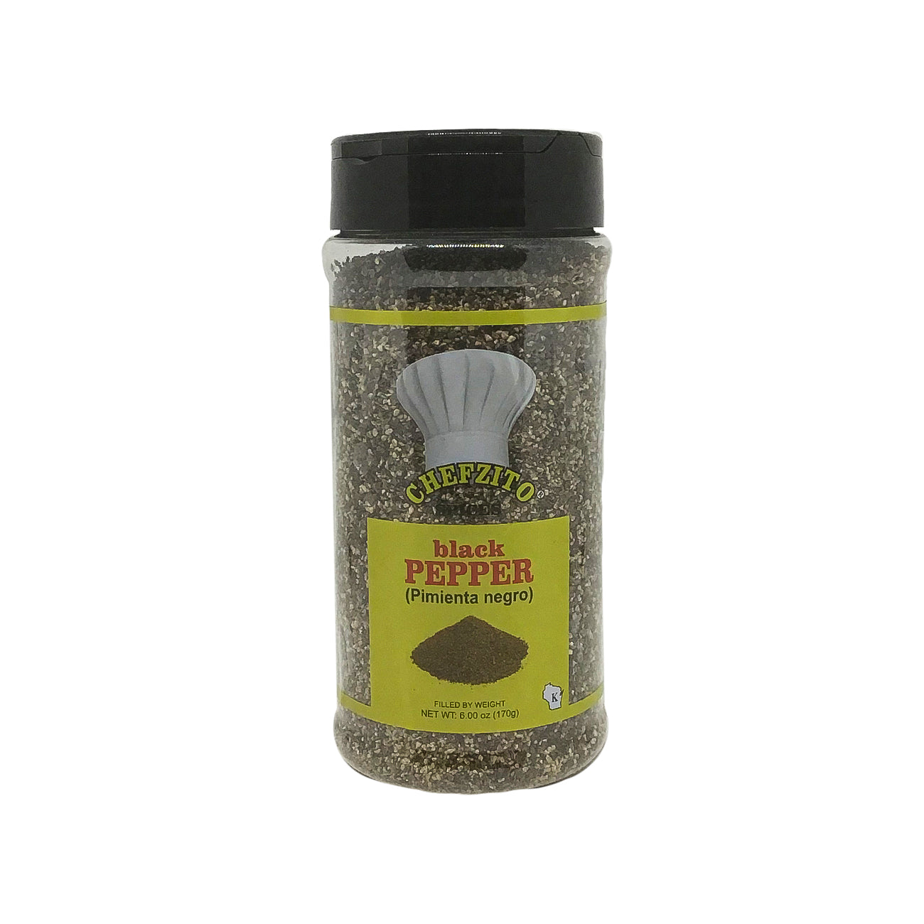 Chefzito Big Black Pepper 6oz