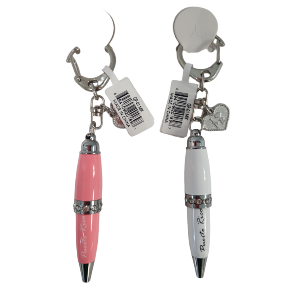 Small Puerto Rico Keychain Pen