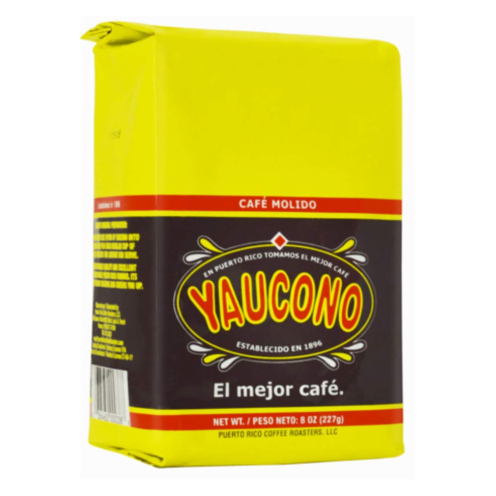 Cafe Yaucono Bag 8oz | Authentic Puerto Rican Coffee Rich, Flavor – Futuro Foods