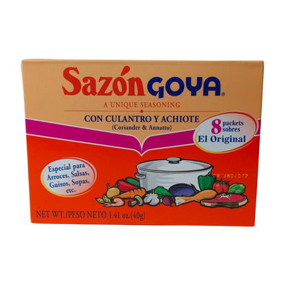 Sazon Goya Culantro y Achiote Seasoning (Coriander)