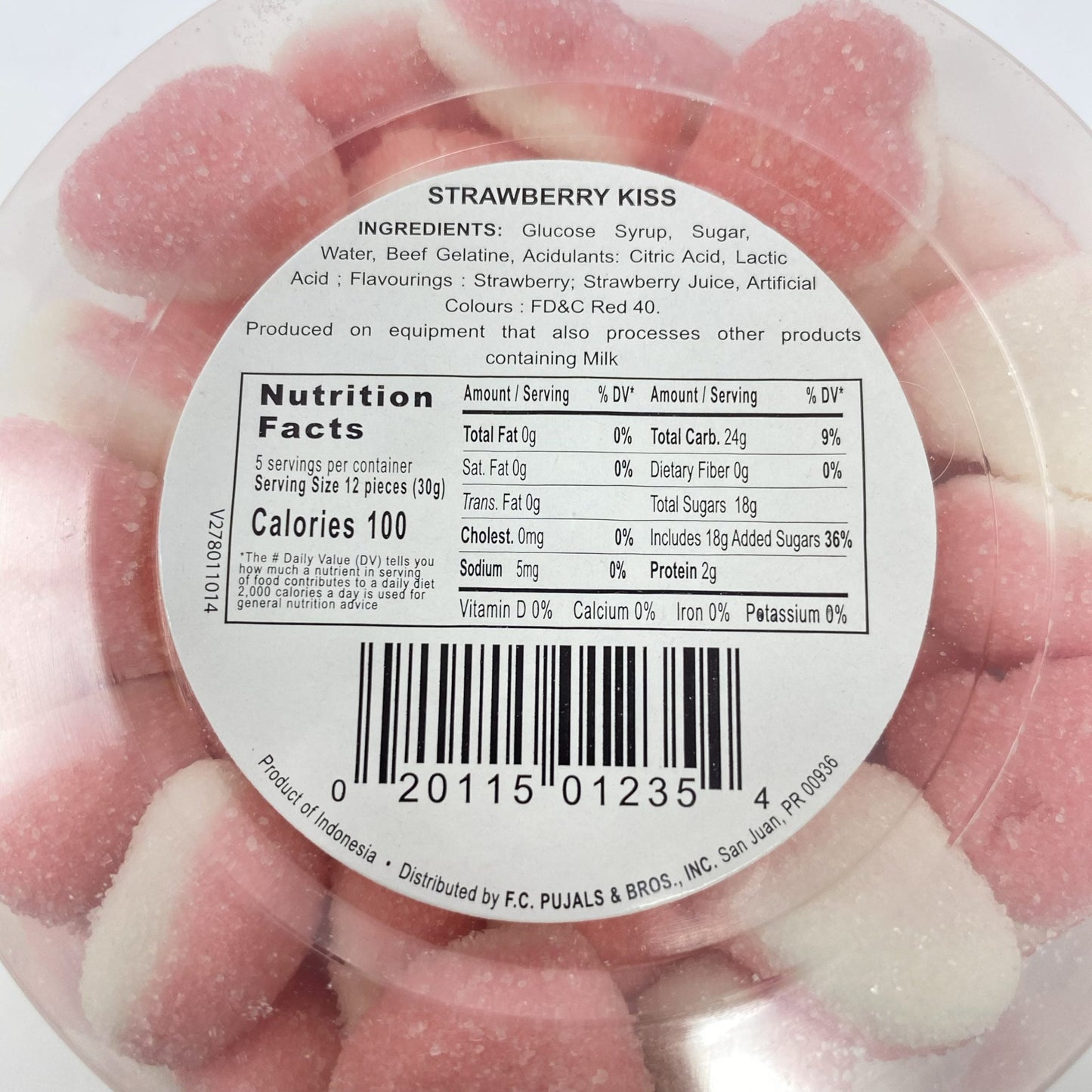 Tub Confetti Strawberry Kiss 5.3oz