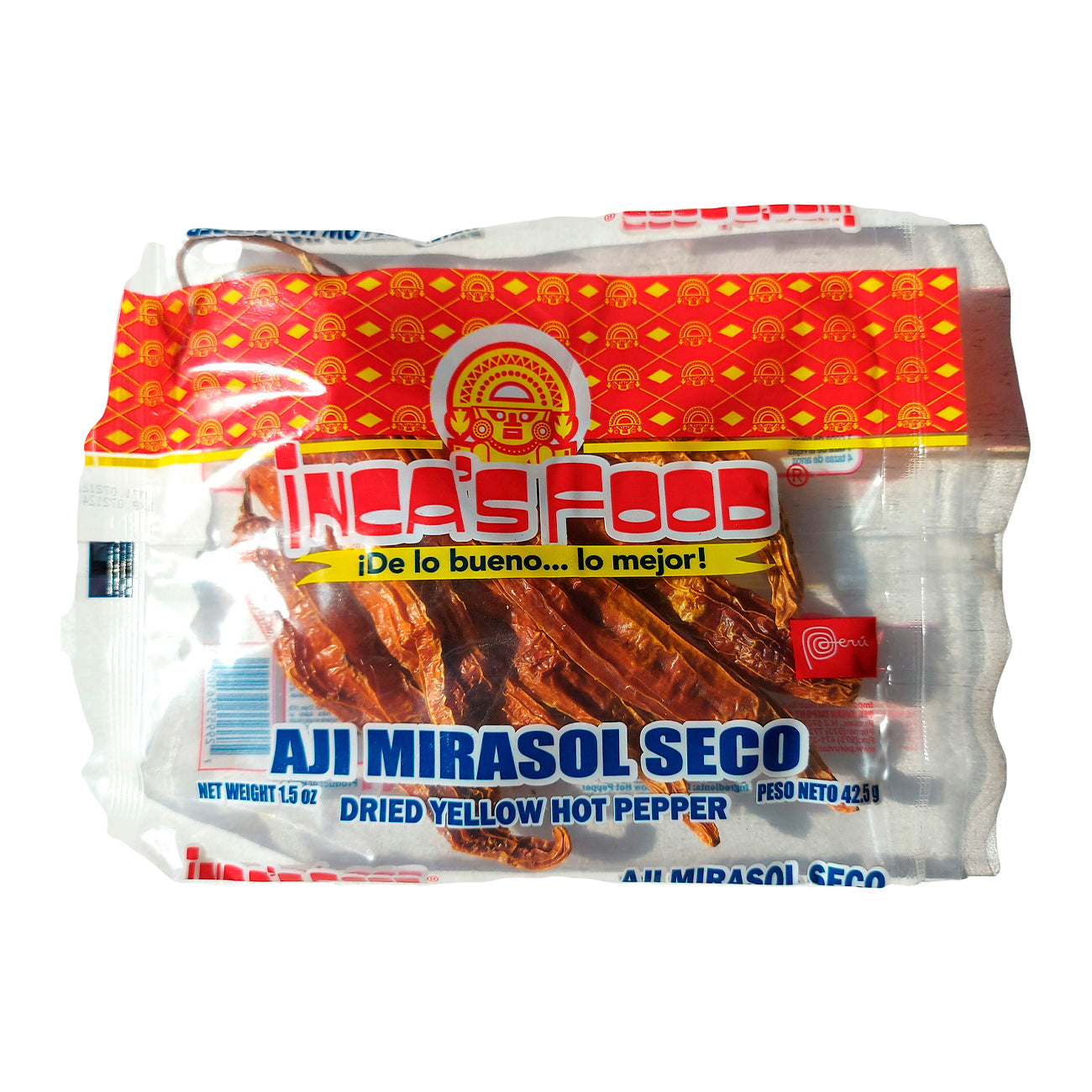 Inca's Food Dried Yellow Hot Peppers (Aji Mirasol Seco) 1.5oz – Futuro ...
