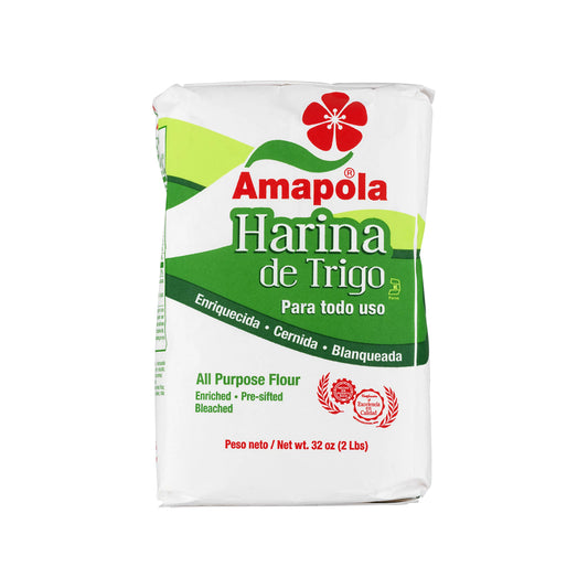 Amapola Enriched All Purpose Flour (Harina de Trigo) 2lbs
