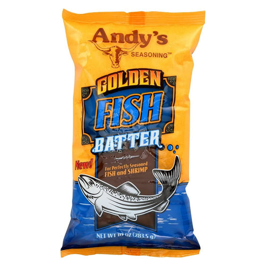 Andy's Golden Fish Batter (Empanizador de pescado) 10oz