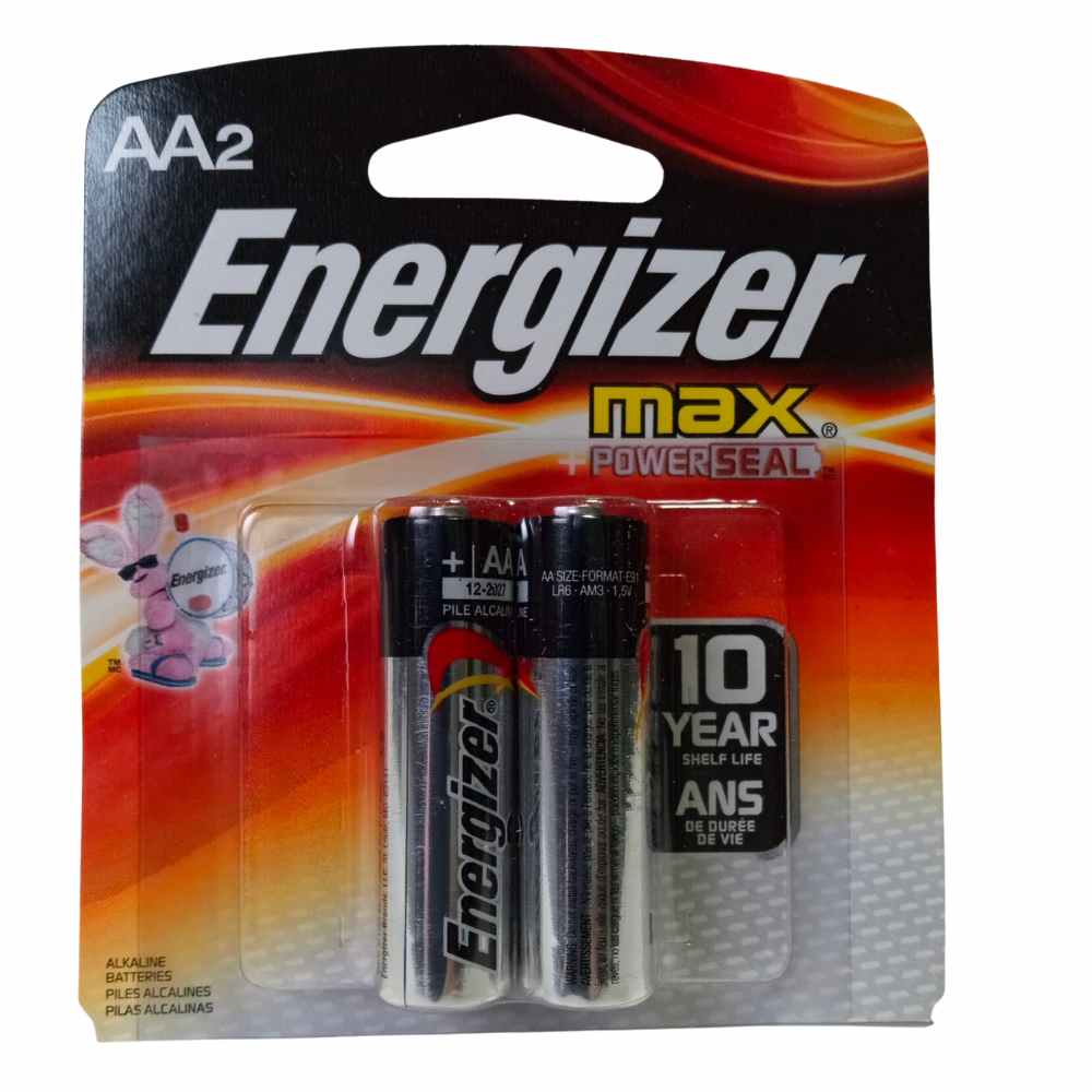 Energizer MAX AA Batteries 2-Pack