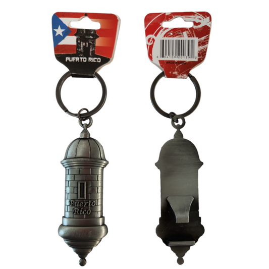 Puerto Rico Garita Keychain/Bottle Opener