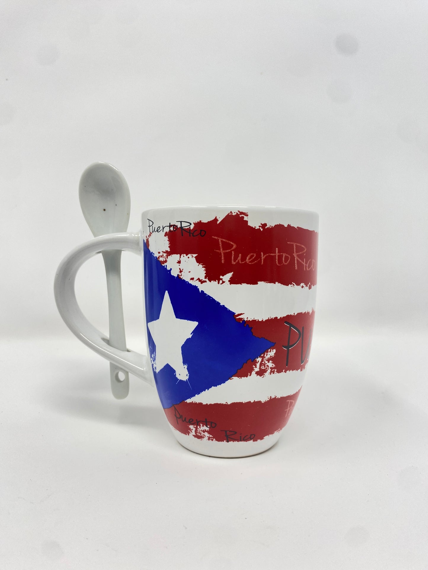 Puerto Rico Cup and Spoon Souvenir
