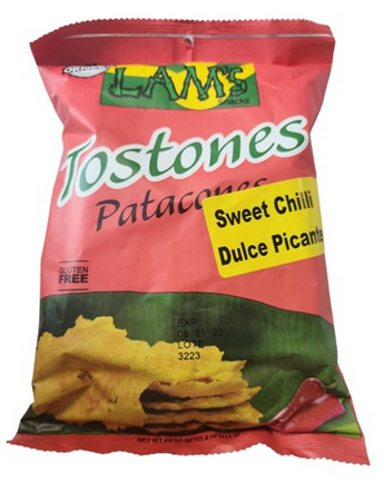 Lams Tostones Sweet Chilli/Patacones Dulce Picante 4oz