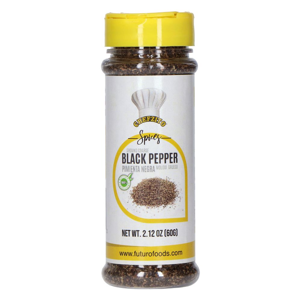 Course Pepper Add Bold Flavor to Your Meals with Chefzito's Ground Coarse Black ...