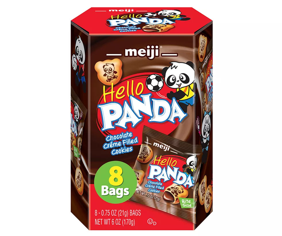 Hello Panda Chocolate Mini Pouches 8 Pack 0.75oz