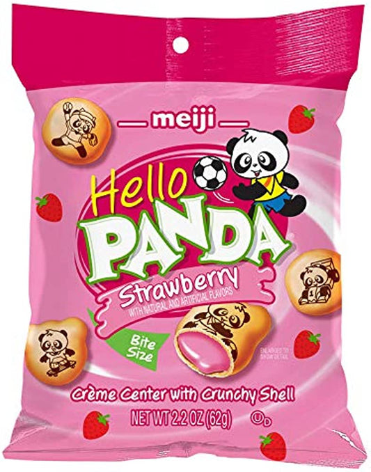 Hello Panda Strawberry Pouch 2.2oz
