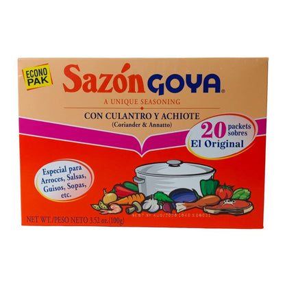 Sazon Goya Culantro y Achiote Seasoning (Coriander)