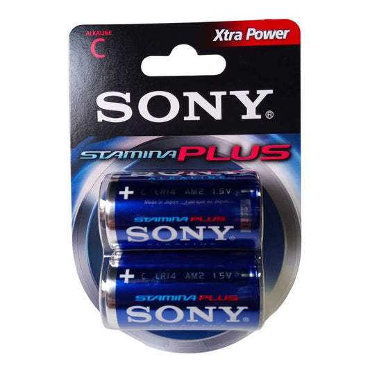 Sony Stamina Plus C Batteries 2-Pack