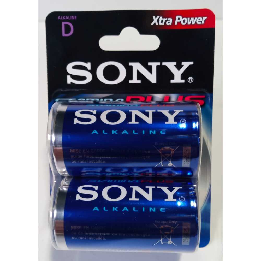Sony Stamina Plus D Batteries 2-Pack