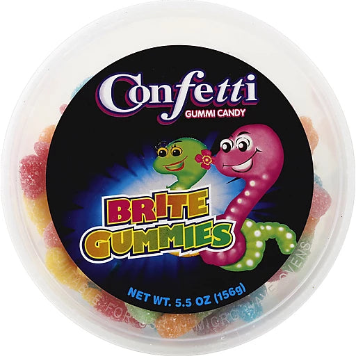 Tub Confetti Brite Gummies 5.5oz