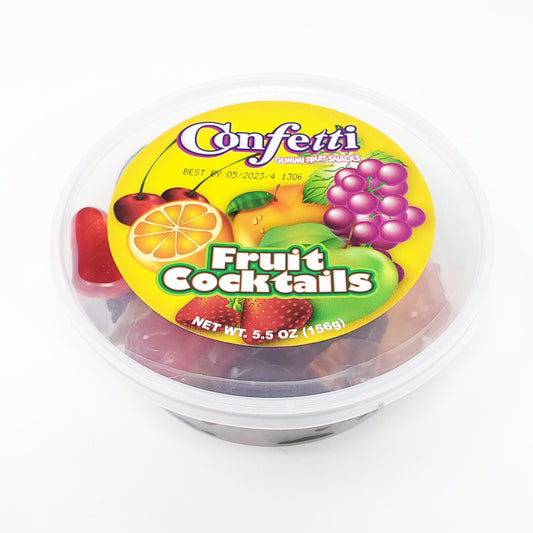 Tub Confetti Fruit Cocktail 5.5oz